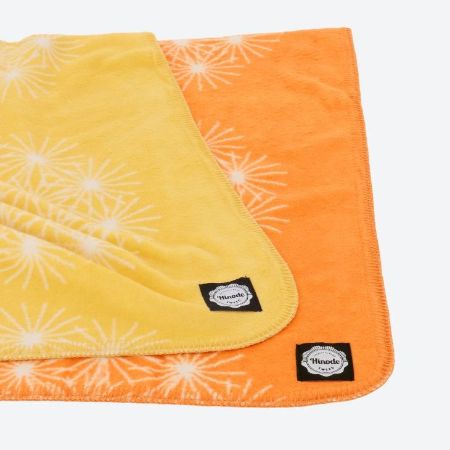 [Hinode Tweed]綿毛布(毛羽部分)たんぽぽ2色セット(黄・橙)