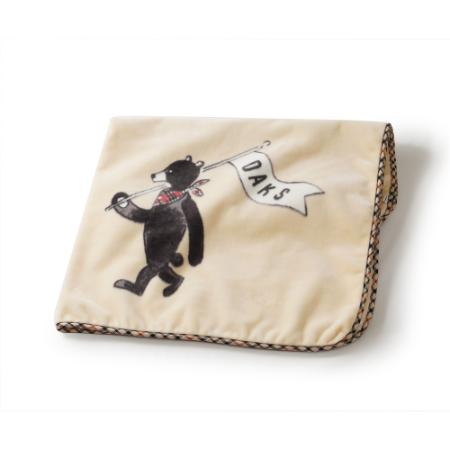 [DAKS/ダックス]くま アクリルハーフケット ベージュ