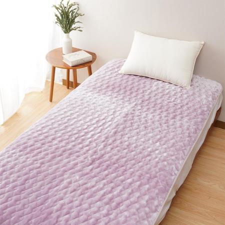 [Dear Japan/ディアジャパン]吸湿・発熱レーヨン混敷きパッド ピンク