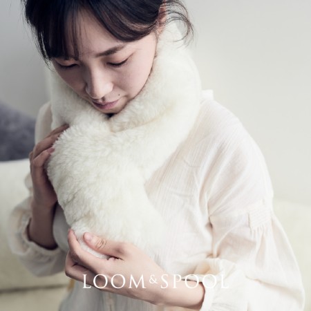 [LOOM&SPOOL]SRN3あずきマフラー