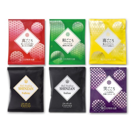 [吉田珈琲本舗]本格ドリップコーヒー 6種 60袋 工場直送 本格 飲み比べセット