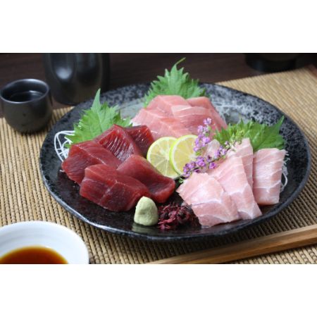 [まぐろの村井]天然メバチマグロ 刺身 盛合せ (熟製法) 600g(200g×3P)(三越伊勢丹選定)