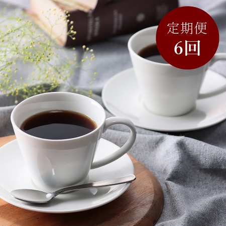 [岡田コーヒーストア]ヒデさんおススメ世界のグルメコーヒーおまかせ2種 250g×2種 計500g/豆 定期便6カ月コース
