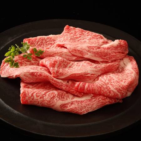 [帝神志方ミート]A5ランク「神戸牛」すき焼き用(かたロース)500g