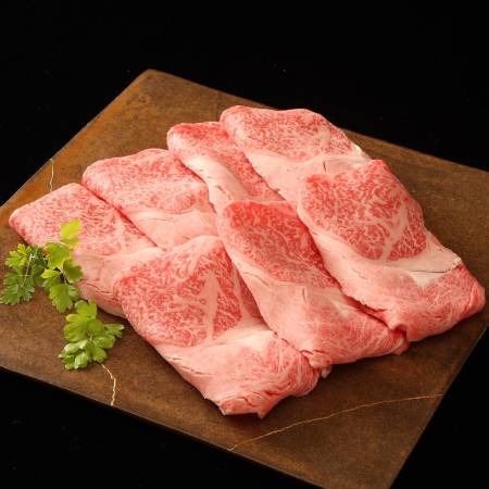 [帝神志方ミート]A5ランク「神戸牛」すき焼き用(リブロース)200g×2(計400g)