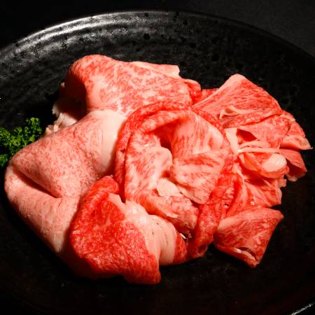 [帝神志方ミート]A5ランク切り落とし肉(もも)200g×2(計400g)