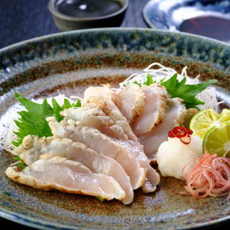 [山米鮮魚]お刺身用炙り真ふぐ4〜5人前(300g)