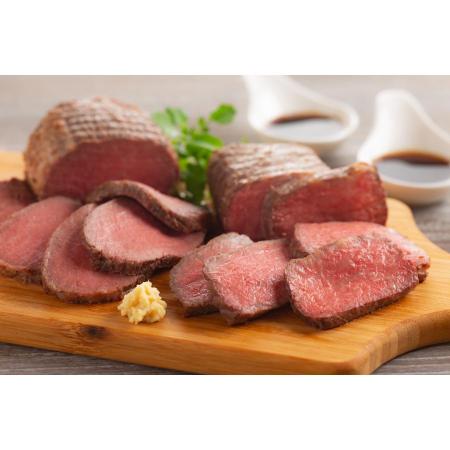 [12月25日出荷]「宮崎牛」ローストビーフ130g×2(三越伊勢丹選定)