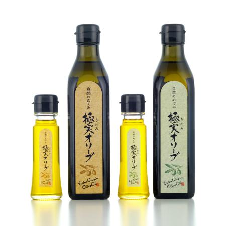 極実 エキストラバージンオリーブオイル二種 290ml×2本、50ml×2本