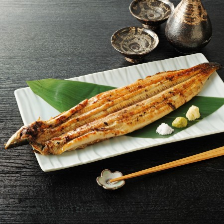 [福井鮮魚]紀州備長炭焼き鰻「白焼き」2尾