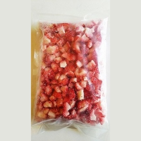 [はないちご農園]「冷凍イチゴ」クラッシュタイプ 500g×2袋