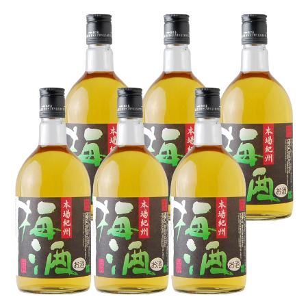 [プラム食品]本場紀州梅酒 6本セット(720ml×6本)