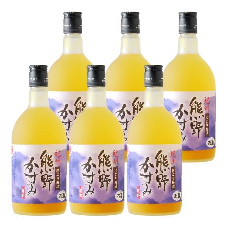 [プラム食品]にごり梅酒熊野かすみ 6本セット(720ml×6本)