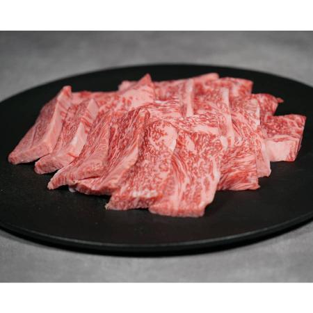 [やまのおかげ屋]黒毛和牛「鳥取和牛」焼肉用(カルビ)450g