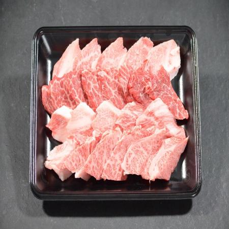 [やまのおかげ屋]黒毛和牛「鳥取和牛」焼肉用(サーロイン)450g