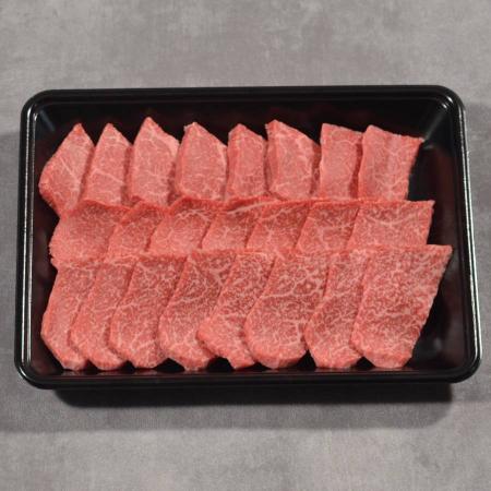 [やまのおかげ屋]黒毛和牛「鳥取和牛」『希少赤身』焼肉用(ランプ)450g