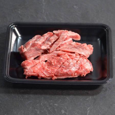 [やまのおかげ屋]黒毛和牛「鳥取和牛」焼肉用(中落ちカルビ)450g