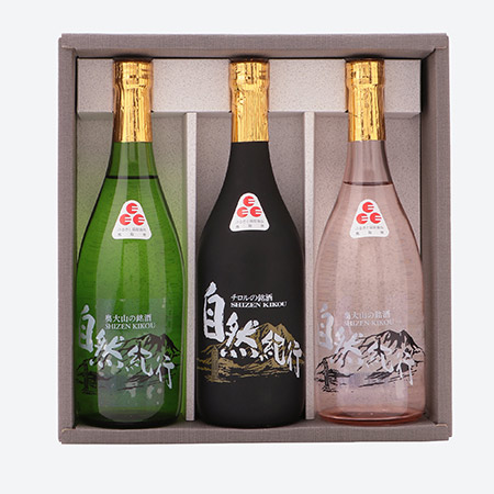 自然紀行720ml 3本セット 日本酒