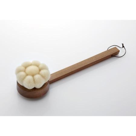 [晃祐堂/KOYUDO]熊野筆 花型ボディブラシ 柄付き