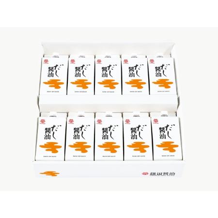 [鎌田醤油]だし醤油200ml×10ヶ