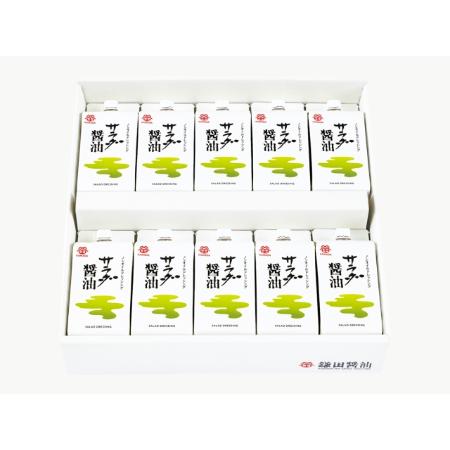 [鎌田醤油]サラダ醤油200ml×10ヶ
