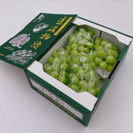 [愛媛県産]「道後物語」シャインマスカット4房 2kg