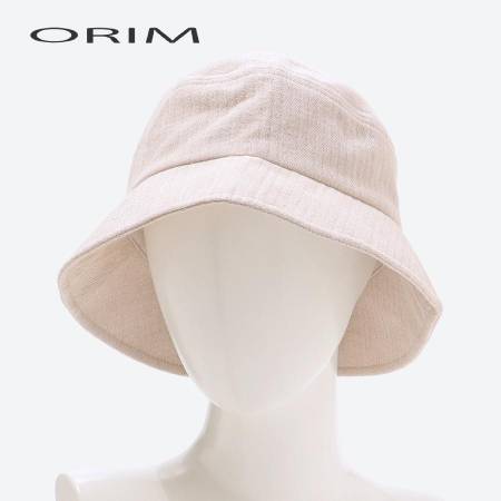 [ORIM]コットンガーゼの帽子 M(約57.5cm)サイズ( VE-4800)ベージュ
