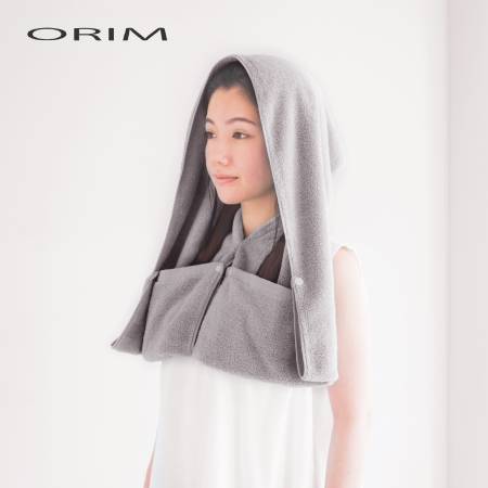 [ORIM]ハヤズキン グレー(今治タオルブランド認定製品)