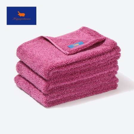 [ヒポポタマス]フェイスタオル3枚セット カシス