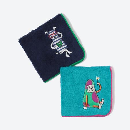 [今治 クレシェンド]AMICAアップリケ(パッケージ入り) 2枚セット