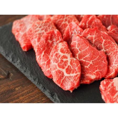 [ゆうぼく]はなが和牛(あか牛)焼肉用(モモ)200g×2