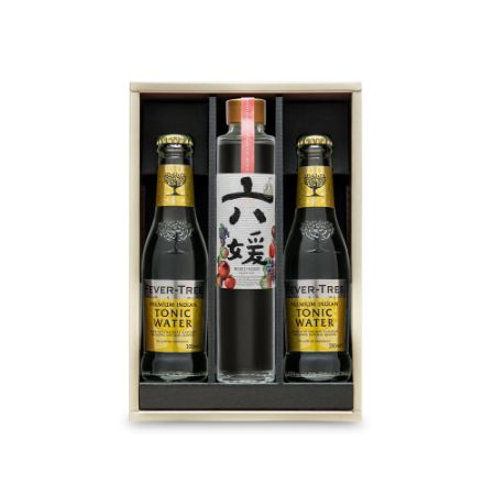 道後ジン「六媛」(200ml)・トニック(200ml×2)セット(G6-200)