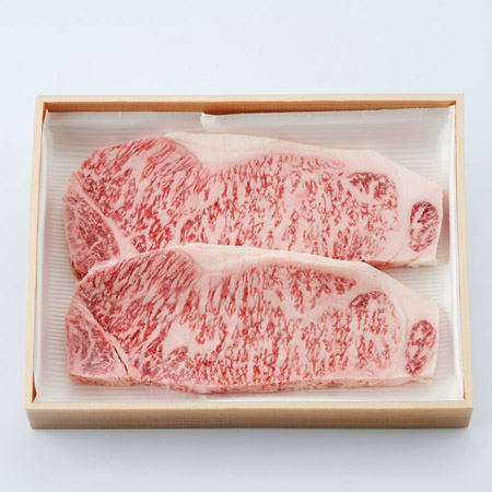 福岡県産博多和牛ロースステーキ用400g(200g×2枚)