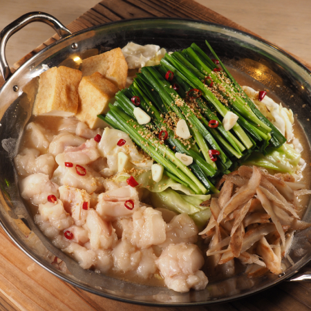 博多料亭稚加榮 もつ鍋 返し醤油味(3人前)