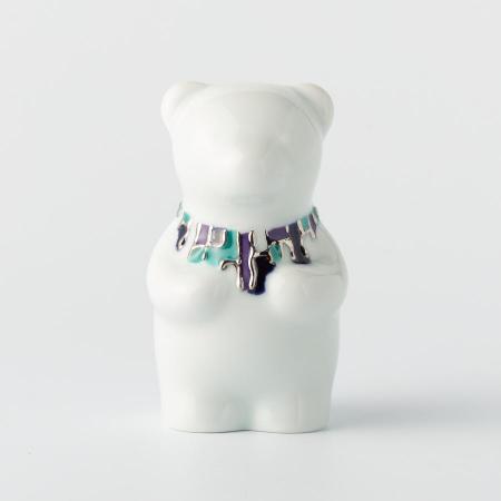 [momoco]有田焼 momoco bear[辻拓眞 滴下細工 Jade]