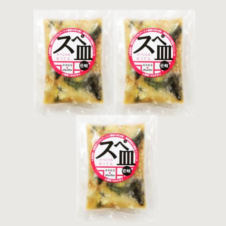 [DishRich]壱岐島の町中華「福寿飯店」監修 スペシャル皿うどん340g×3袋