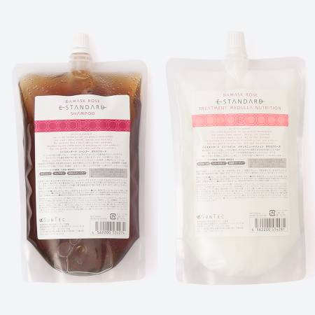 [E STANDARD/イイスタンダード]シャンプー ダマスクローズ・トリートメント メデュラN ダマスクローズ 各500mL