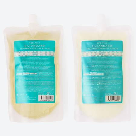 [E STANDARD/イイスタンダード]シャンプー・トリートメント ポジティブリペアセット 500mL