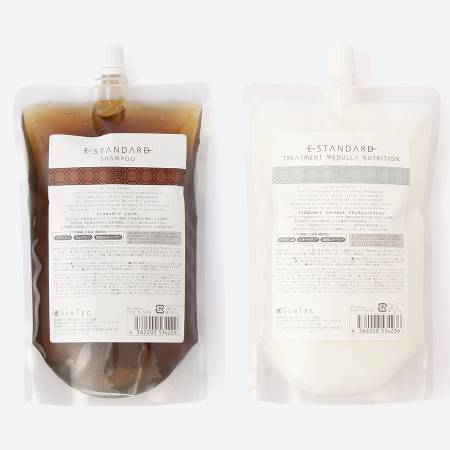 [E STANDARD/イイスタンダード]シャンプー・トリートメント メデュラニュートリション セット 各500mL