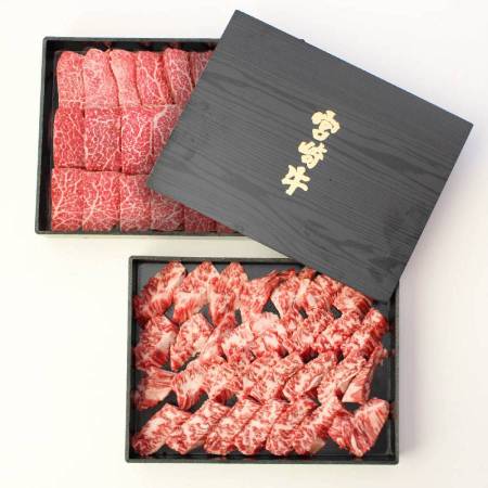 宮崎牛赤身(肩またはモモ肉)・バラ焼肉800g(400g×2)