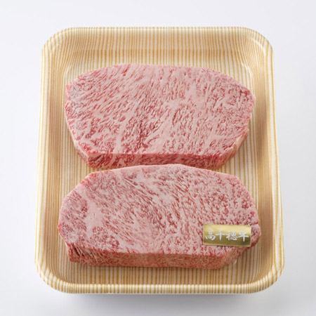 高千穂牛サーロインステーキ600g(300g×2) 厚切りステーキ