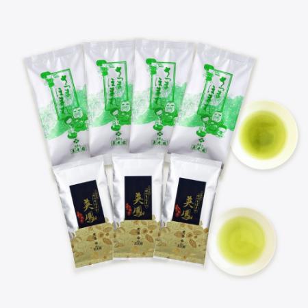 [お茶の美老園]煎茶詰合せ2種セット