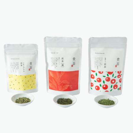 [日本茶専門店 貴茶]飲み比べリーフ3種セット