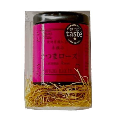 [KAORU園]有機紅茶さつまローズ40g×1缶