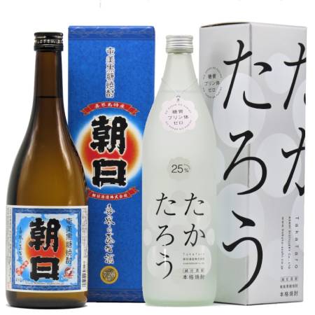 [朝日]朝日30度 900ml・たかたろう 900mlセット(化粧箱入り)