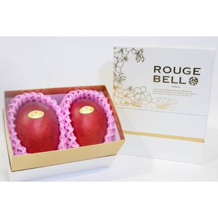 [TRAFRU果樹園〜太陽と旅する果実〜]ROUGE BELL計800g以上(2玉入り)